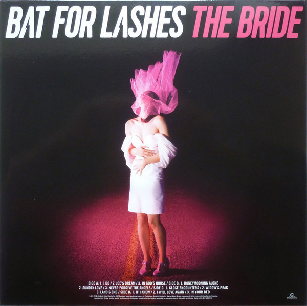 "Bat For Lashes The Bride black vinyl 2 LP + download, gatefold" For