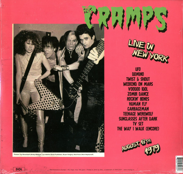 Cramps Live In New York August 18 1979 180gm vinyl LP NEW/SEALED | eBay