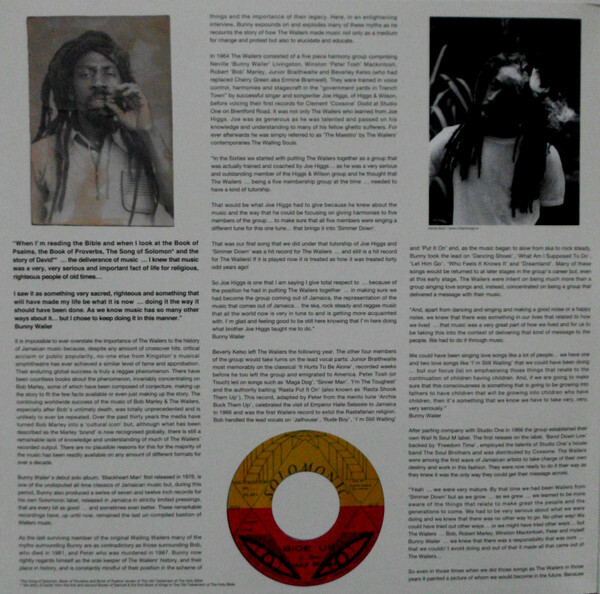 Bunny Wailer Solomonic Singles 1: Tread Along 1969-1976 Vinyl 2 LP
