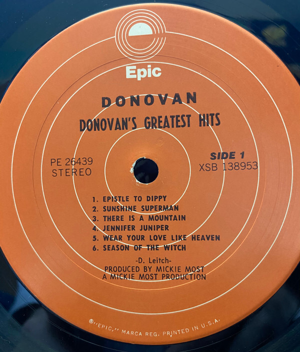 Donovan - Greatest Hits (Vinyl LP)