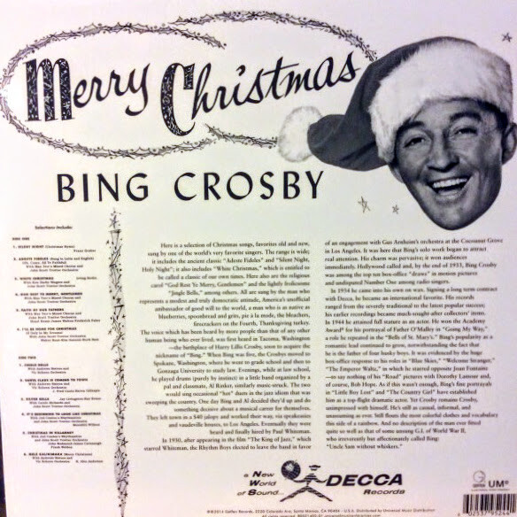 Bing crosby outlet merry christmas