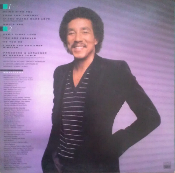 Smokey Robinson Being With You Vinyl LP Discrepancy Records