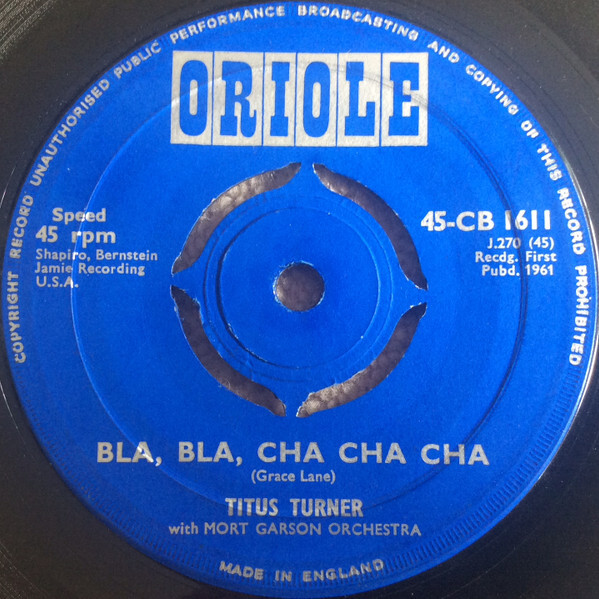 Titus Turner Pony Train Bla Bla Cha Cha Cha Vinyl