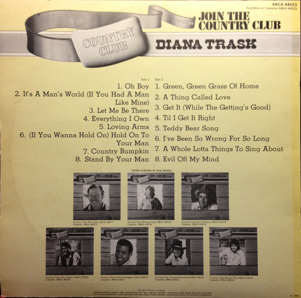 Diana Trask Join The Country Club Vinyl LP Discrepancy Records