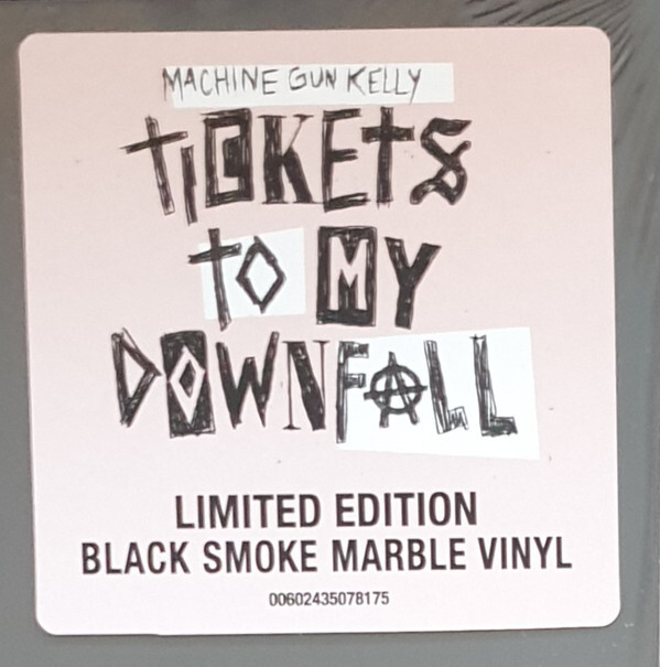 Machine Gun Kelly Tickets To My Downfall Limited Black ...