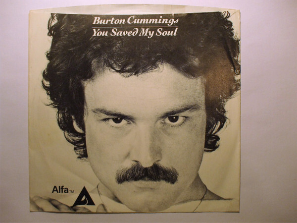 Burton Cummings You Saved My Soul Vinyl Discrepancy Records