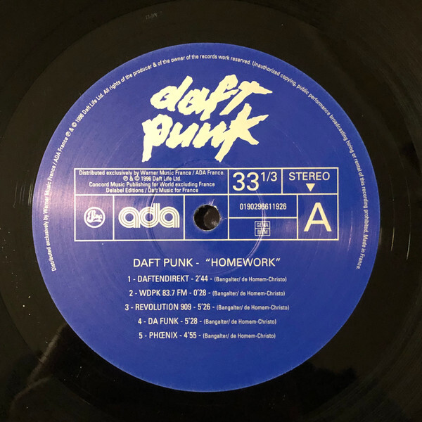 Daft Punk: Homework Vinyl 2LP