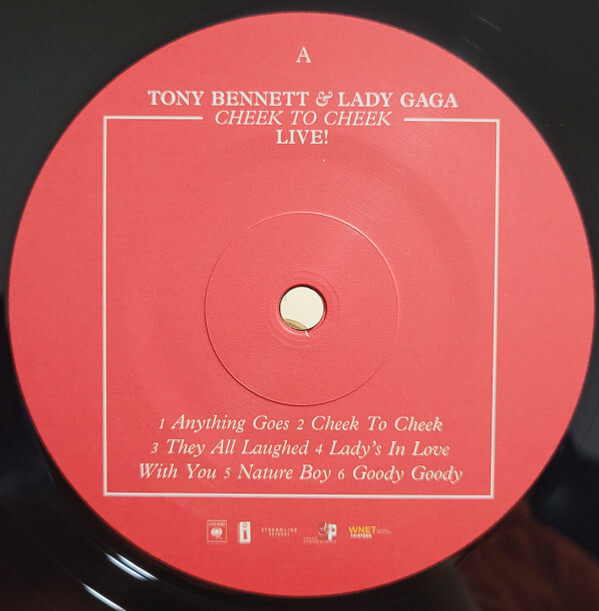 Tony Bennet & Lady Gaga - Cheek to Cheek LP Vinyl Record