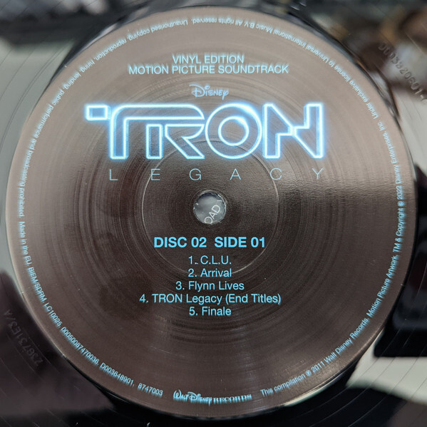 Daft Punk Tron: Legacy Vinyl LP - Discrepancy Records