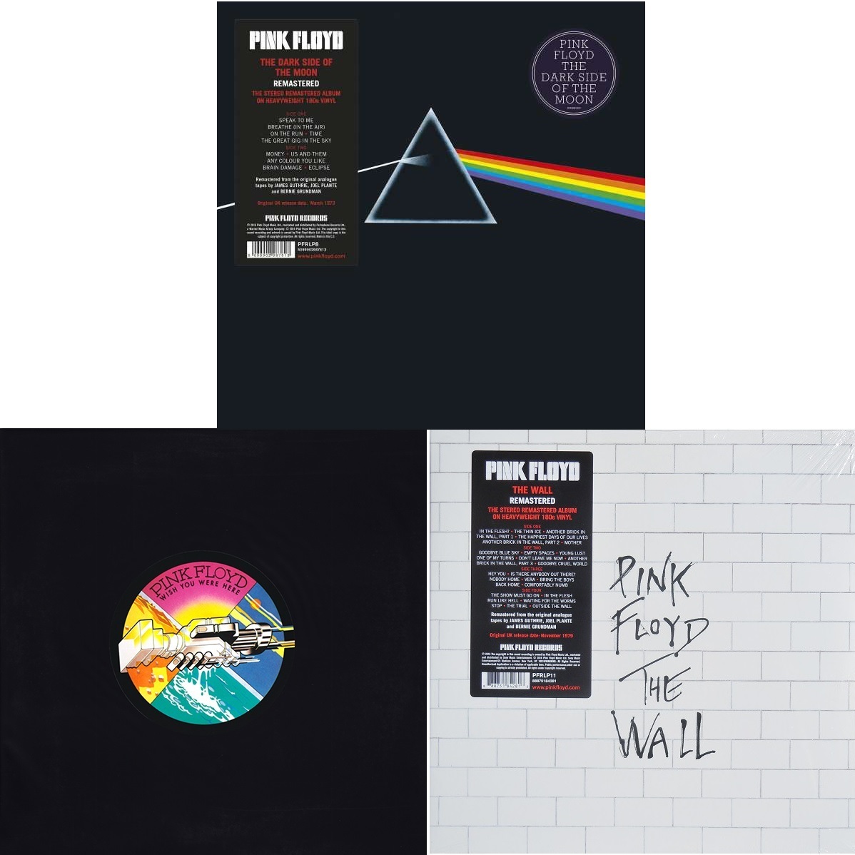 Pink Floyd - The Wall - Remasterizado - Reino Unido (Vinilo)