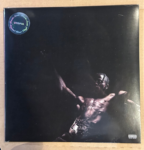 Travis Scott Utopia CLEAR Vinyl 2 LP - Discrepancy Records