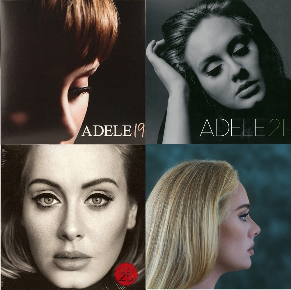 Adele 19 / 21 / 25 / 30 4 Album 5 Vinyl LP Bundle