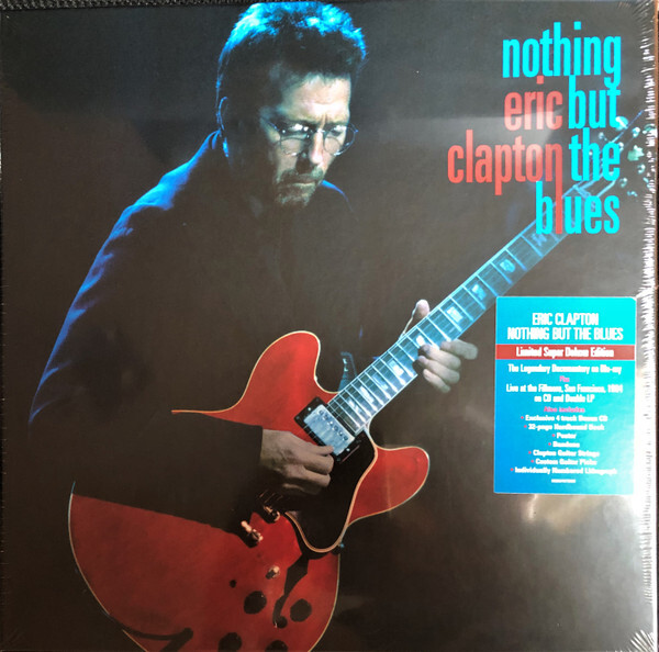 Eric Clapton Nothing But The Blues Super Deluxe Vinyl 2 Lp 2 Cd Blu Ray Book Box Set