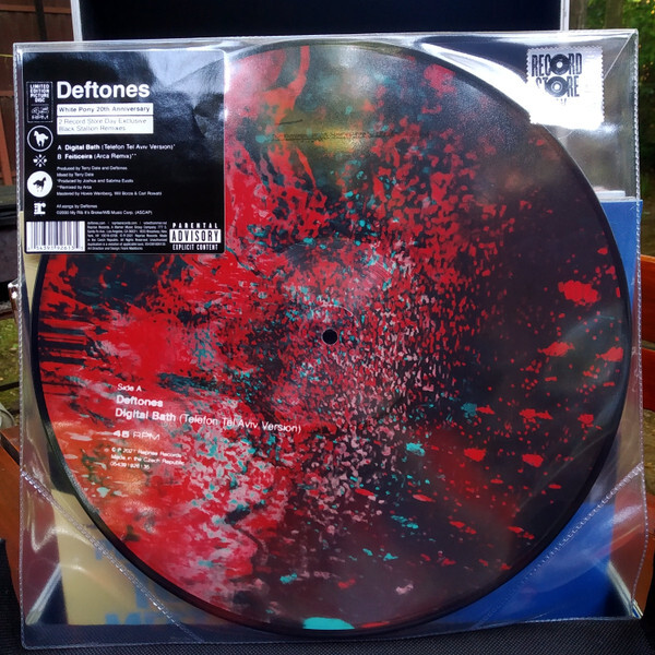 Deftones Digital Bath (Telefon Tel Aviv Version) / Feiticeira (Arca Remix)  Vinyl - Discrepancy Recor