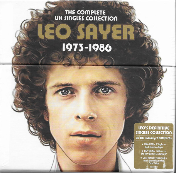 Leo Sayer The Complete UK Singles Collection 1973-1986 CD Box Set