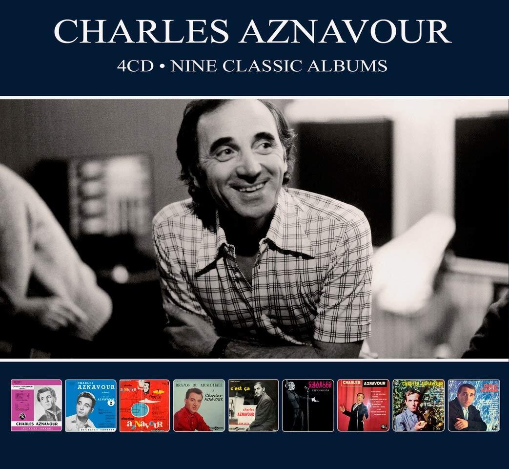 Charles Aznavour Nine Classic Albums-Digi- 4 CD For Sale Online and in ...