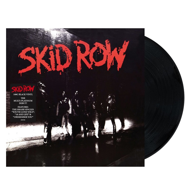 Skid Row Skid Row BLACK VINYL LP Discrepancy Records