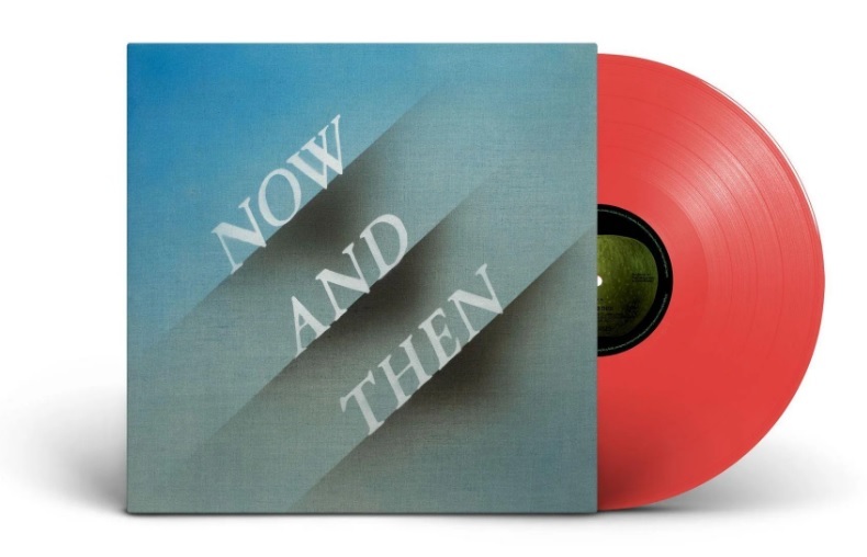 The Beatles Now And Then RED VINYL 12
