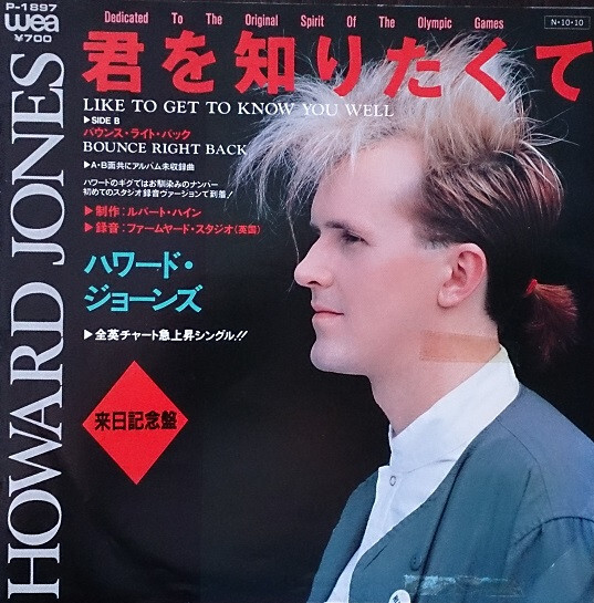 Howard Jones Like To Get To Know You Well Vinyl