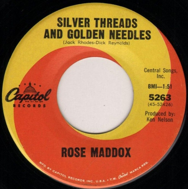 Silver Threads and Golden Needles
