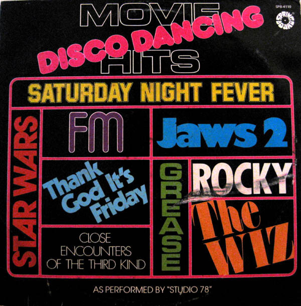 Studio '78 Movie Disco Dancing Hits Vinyl LP - Discrepancy Records