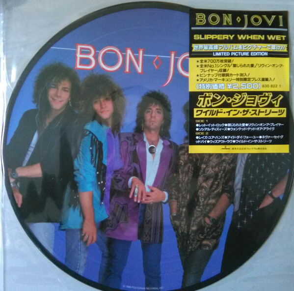 Bon Jovi / Bon Jovi Slippery When Wet = ワイルド・イン・ザ