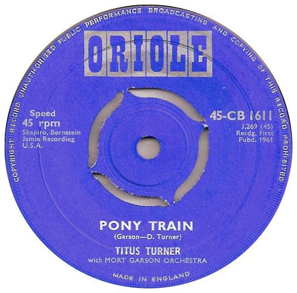 Titus Turner Pony Train Bla Bla Cha Cha Cha Vinyl