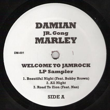 Damian Marley Welcome To Jamrock LP Sampler Vinyl - Discrepancy