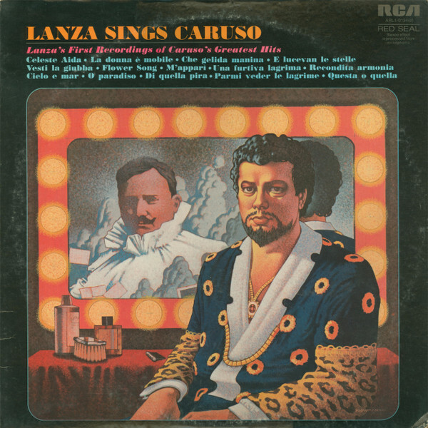 Mario Lanza Lanza Sings Caruso Vinyl LP Discrepancy Records