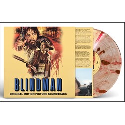 Stelvio Cipriani Blindman BLOOD SPLATTER VINYL LP