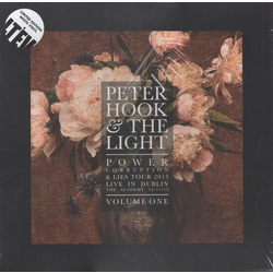 Peter Hook & Light Power Corruption Lies Dublin Vol 1 RSD 180gm WHITE vinyl LP g/f