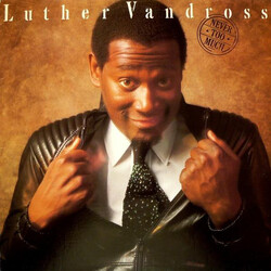 Luther Vandross Never Too Much VINYL LP