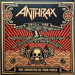 Anthrax The Greater Of Two Evils Vinyl 2 LP