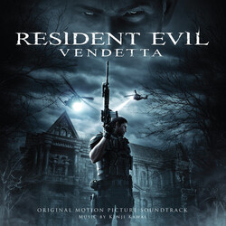 Resident Evil Vendetta soundtrack BLUE / RED SPLATTER vinyl 2 LP gatefold