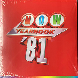 Various Artists Now Yearbook 1981 limited edition RED Vinyl 3 LP