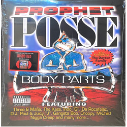 Prophet Posse Body Parts BLOOD RED VINYL 2 LP