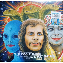 Guru Guru Three Faces Of Guru Guru 1970 - 2021 COLOURED SPLATTER VINYL 2 LP