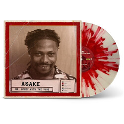 Asake Mr. Money With The Vibe BONE/RED SPLATTER VINYL LP