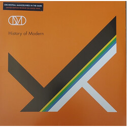 Orchestral Manoeuvres In The Dark History Of Modern WHITE VINYL 2 LP