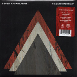 White Stripes Seven Nation Army (The Glitch Mob Remix) limited RED vinyl 7"