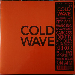 Various Artists Cold Wave #1 ORANGE vinyl 2 LP