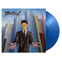 Xentrix For Whose Who MOV limited #d 180gm BLUE vinyl LP