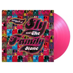 Sly & The Family Stone Best Of limited #d MOV PINK vinyl 2 LP