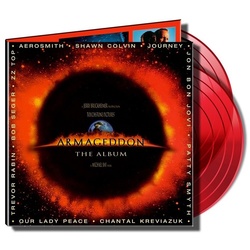 Armageddon soundtrack numbered remastered RED vinyl 2 LP gatefold