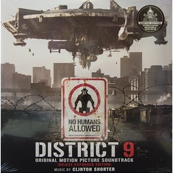 Clinton Shorter District 9 (soundtrack) prawn coloured vinyl 2LP 