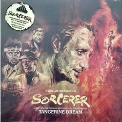 Tangerine Dream Sorcerer soundtrack BLUE GREEN SWIRL vinyl LP g/f sleeve