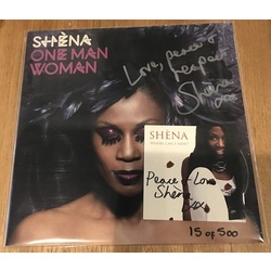 Shena One Man Woman signed vinyl LP + CD