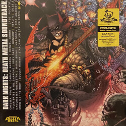 Various Dark Nights Death Metal Soundtrack BLACK MARBLE vinyl LP