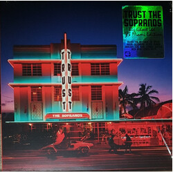 Big Ghost Ltd Trust The Sopranos 83 Miami Edition Limited #d RED BLUE BLACK SPLATTER vinyl LP