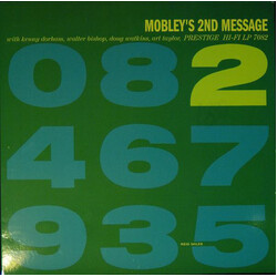 The Hank Mobley Quintet Mobleys 2nd Message vinyl LP